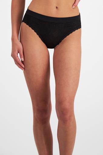 Barely There Lace Bikini (Black)