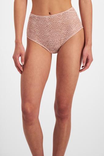 Because Full Brief (Nude Lace)