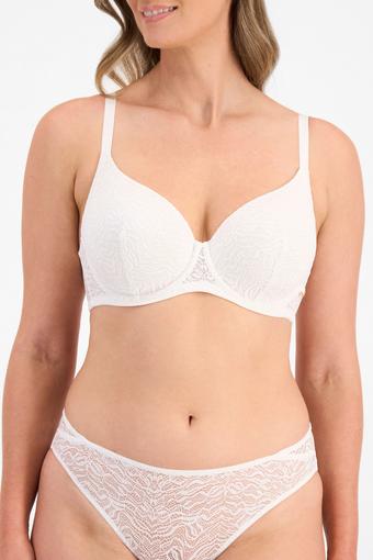 Because Lightly Lined Bra (White)
