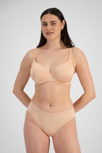 Because Lightly Lined Full Coverage Bra (Blushed Silk)