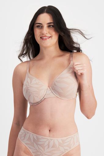 Because Lightly Lined Full Coverage Bra (Nude Lace)