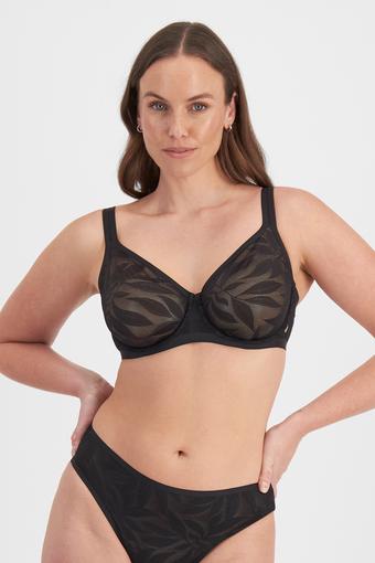 Because Minimiser Bra (Black)