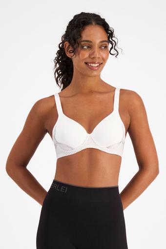 Electrify Contour Bra (White)