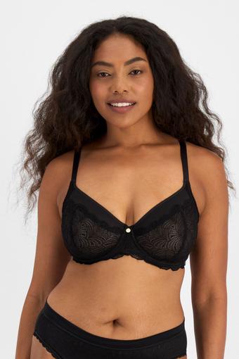 Lift & Shape Minimiser Bra (Black)