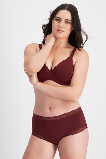 Marais™ Viscose Bamboo Full Brief (Crimson Fire)