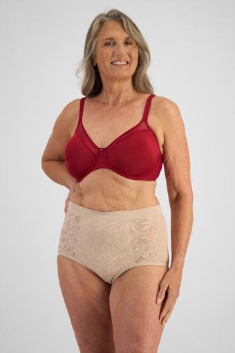 Playtex Ultralight Illusion Bra (Red Wine)