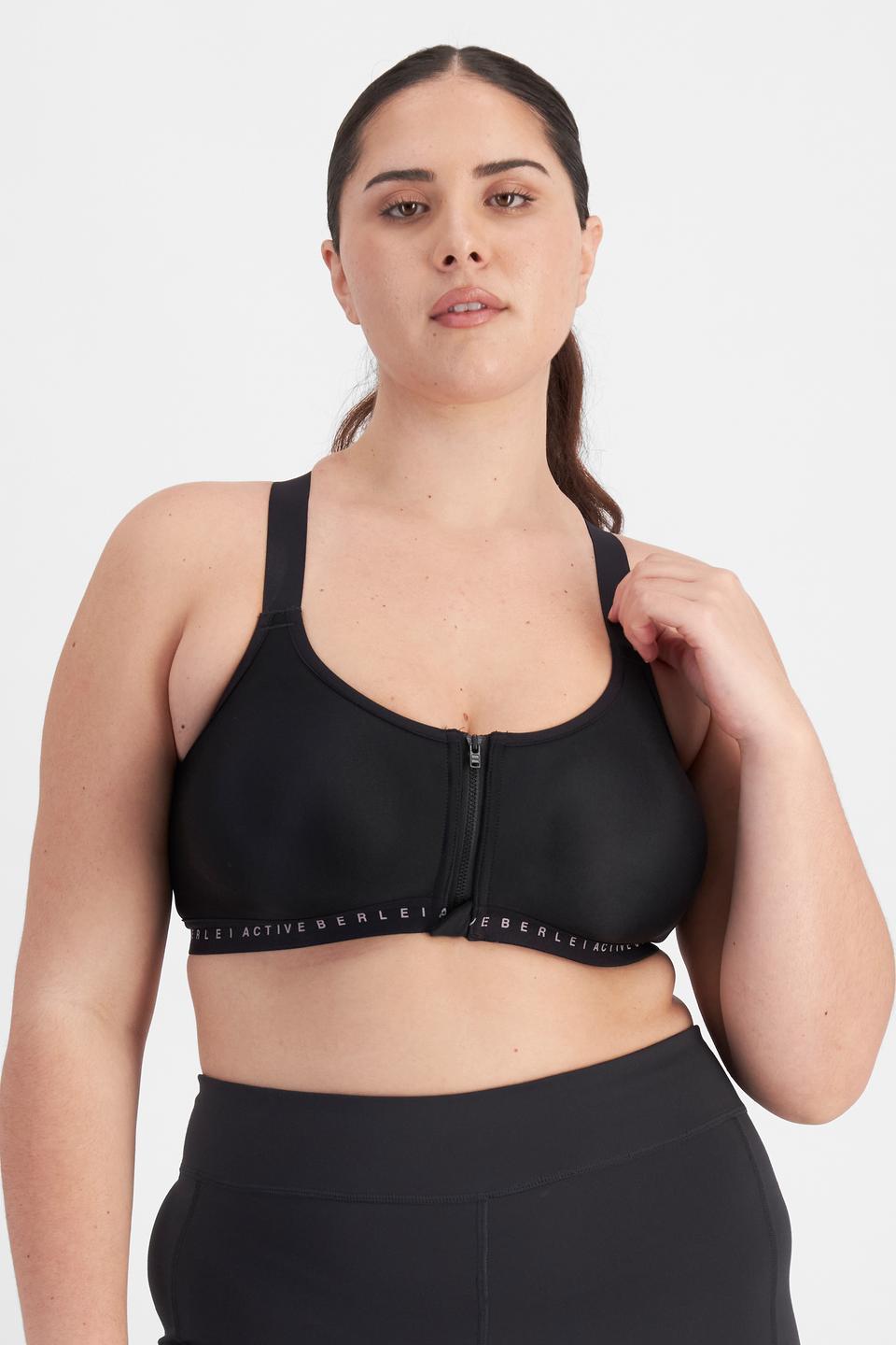 Bella (She/Her) wears size 14D and is 173cm tall with 95cm chest and 77cm waist