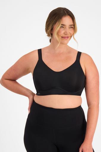 Smooth Power Non-Contour Bra (Black)