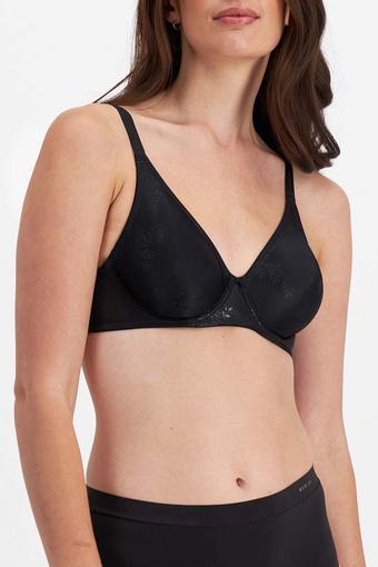 Sweatergirl Non-Padded Bra (Black)