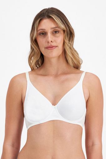 Sweatergirl Non-Padded Bra (White)
