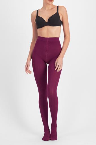 Voodoo Cable Tights (Plum Liqueur)